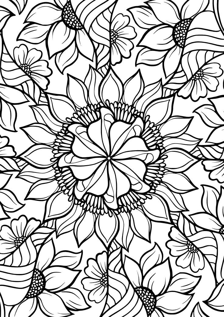 Mandalas Anti-Estrés Ilustrados